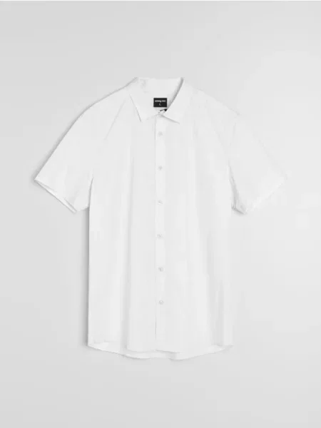 Sinsay Koszula z krótkim rękawem biały