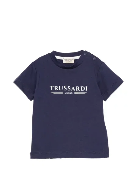 Koszulka dziecięca Trussardi niebieska