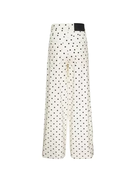 Pantaloni Msgm cu buline alb