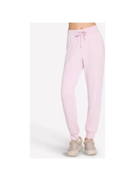Długie spodnie Skechers Cozy Luxe Jogger XS różowy