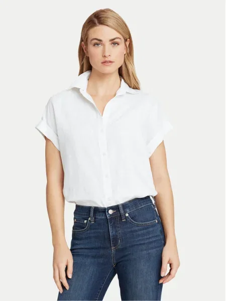 Lauren Ralph Lauren Риза бял