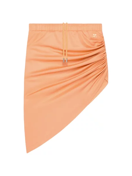 Fustă Courreges portocaliu