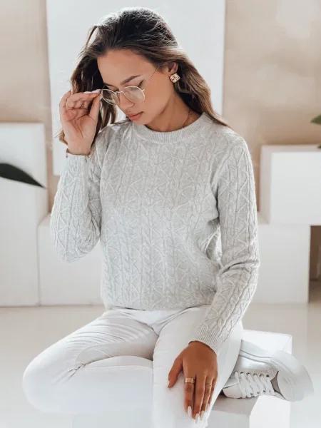 Sweter BRAVINA Dstreet szary