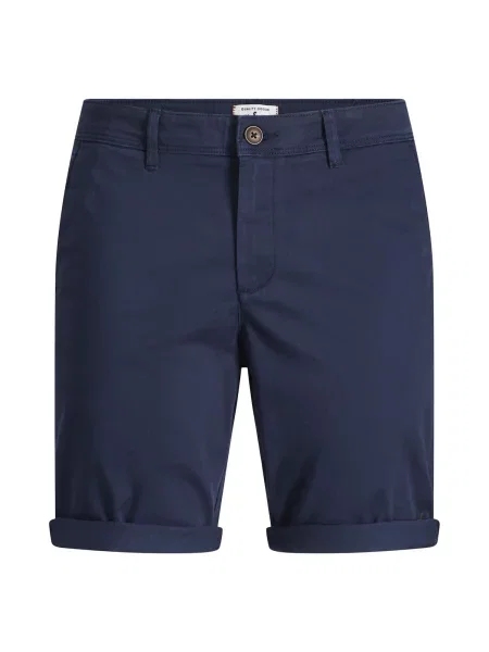 JACK & JONES Pantaloni eleganți JJIBowie noapte / maro ruginiu albastru