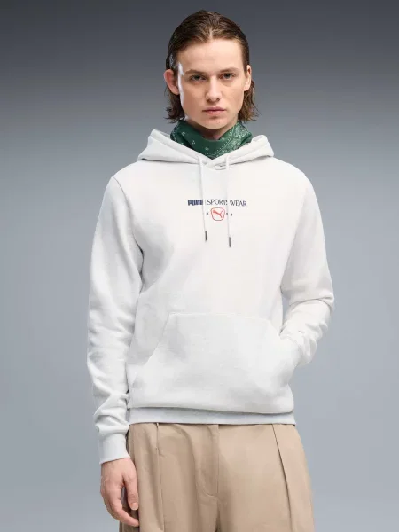 Худи Puma белое