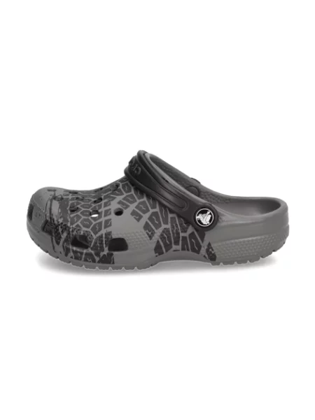 Dětské pantofle Crocs šedé