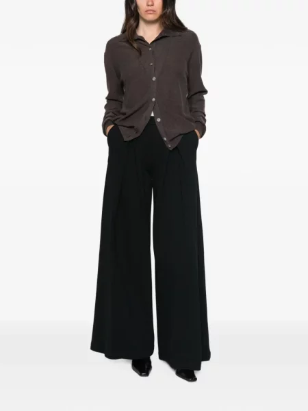 Pantaloni palazzo Bye negru