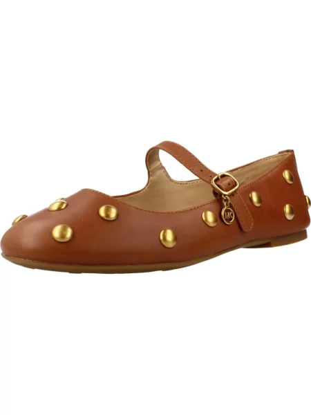 Balerinki Michael Kors skórzane brązowe