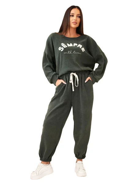 Lumera Tepláková súprava Finesse kaki