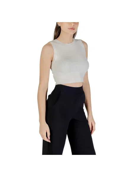 Cropp tricou Jacqueline De Yong alb