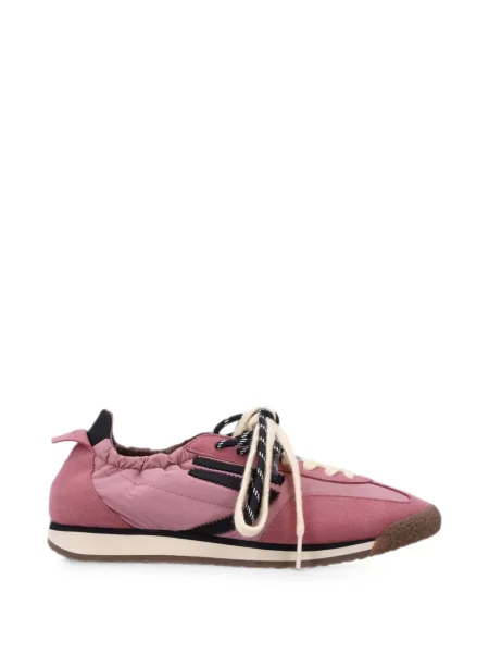 Sneakerși Puraai din dantelă roz