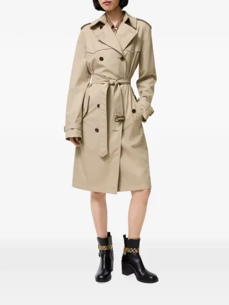 Šilkinis atogrąžų ilgas trenčas Burberry