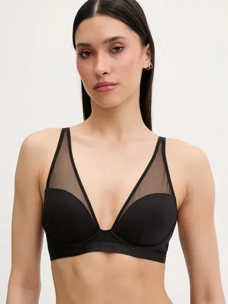 Calvin Klein Underwear podprsenka s modalem černá