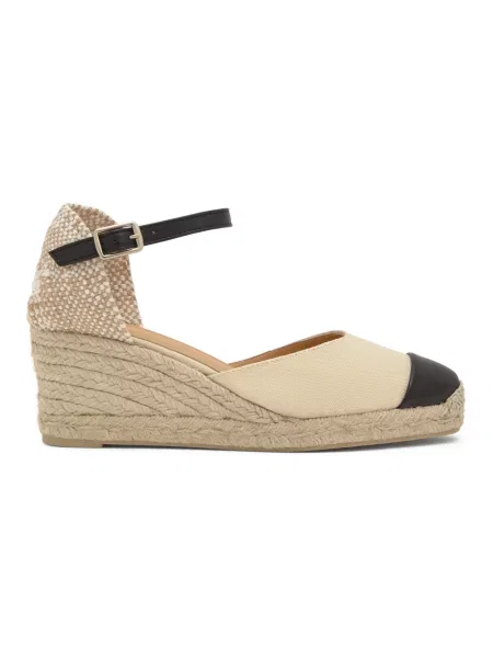 Espadryle Castañer beżowe