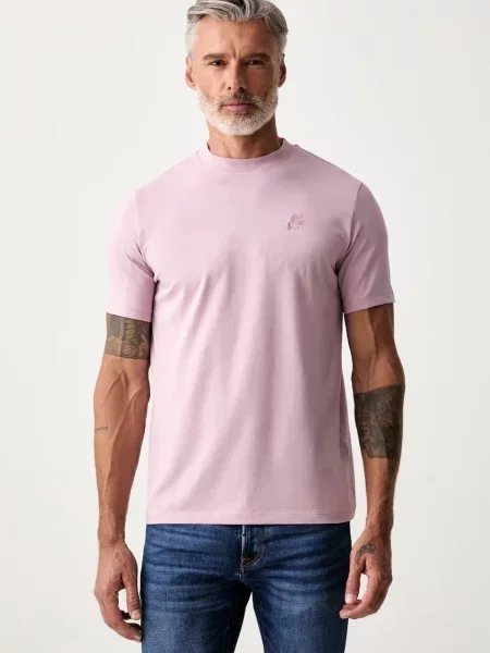 Karl Lagerfeld tricou pentru bărbați din cu roz