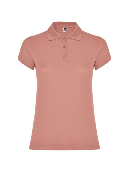 Koszulka Polo W różowa
