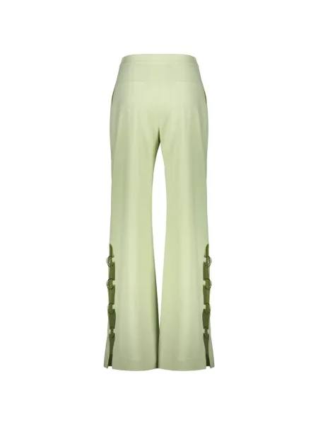 Pantaloni Ellery evazate verde