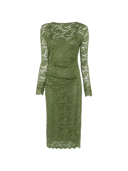 Lung rochie midi Dvf Diane Von Furstenberg verde