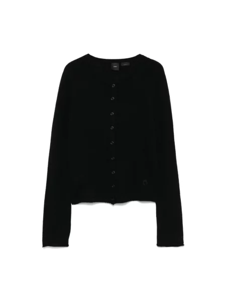 Dzianinowy sweter Pinko czarny