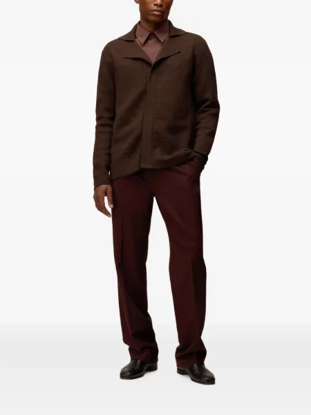 Cardigan Retori tricotate maro