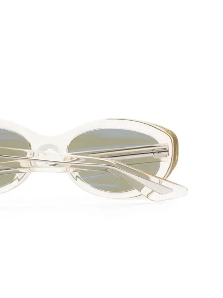 Ochelari de soare Oliver Peoples alb