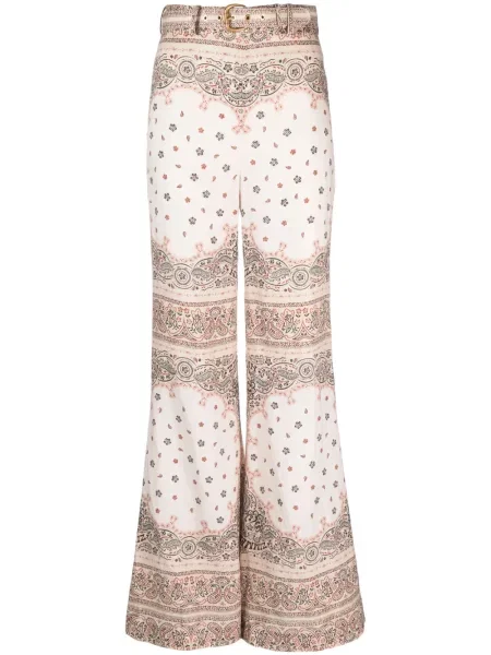 Pantaloni Zimmermann de in cu imagine
