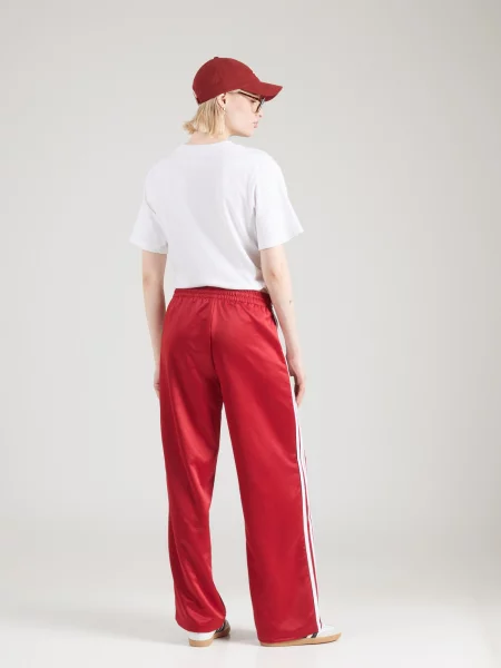 ADIDAS ORIGINALS Hlače SST rdeča bela