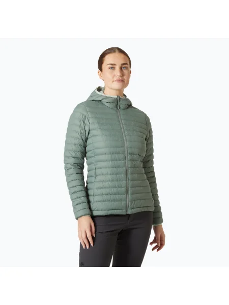 Helly Hansen дамско пухено яке Sirdal Hooded Insulator cactus сиво