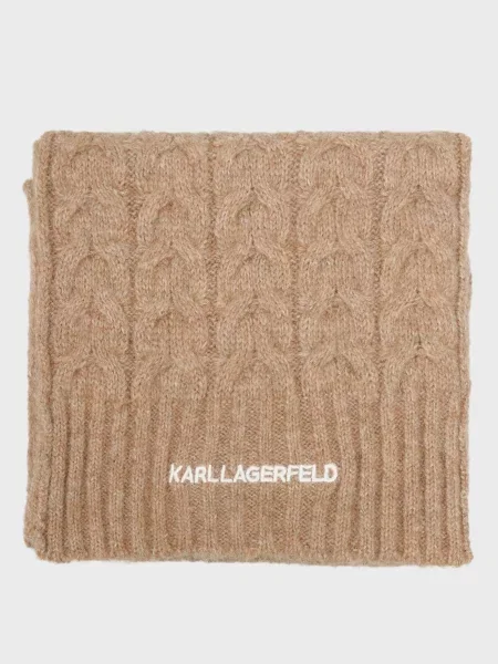 Шарф Karl Lagerfeld бежевий