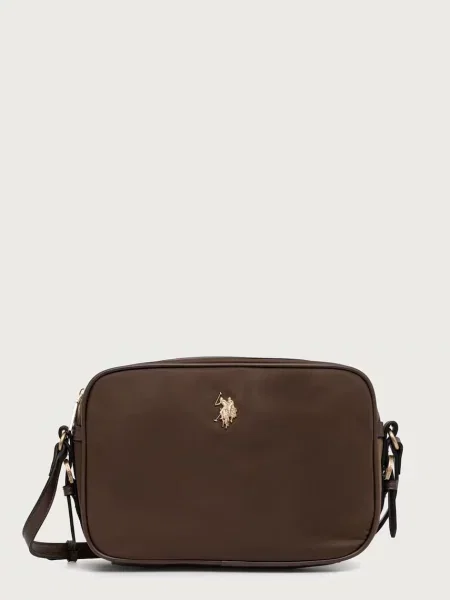 U.S. Polo Assn. geantă crossbody pentru femei Houston maro
