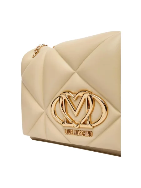 Torebka LOVE MOSCHINO beżowa