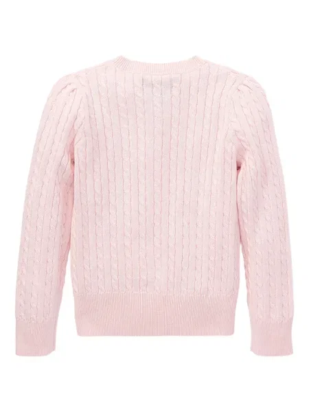 Kardigan dziecięcy Polo Ralph Lauren różowy