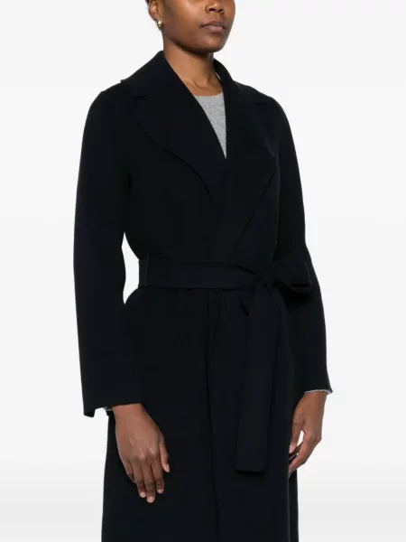 Vilnonis paltas 's Max Mara mėlyna