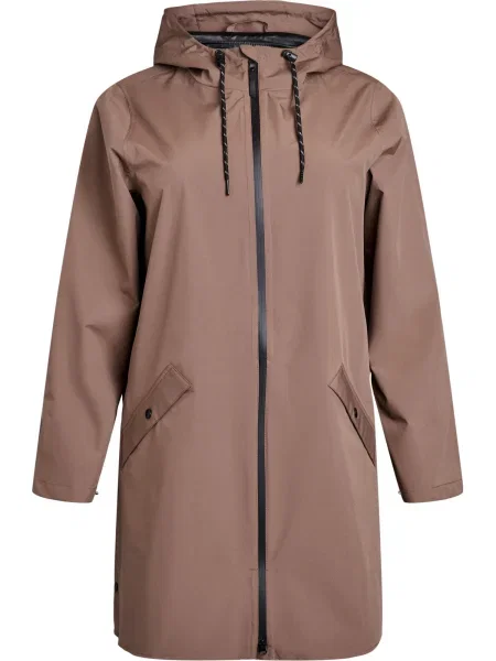 Zizzi Prijelazni kaput zeleno smeđa