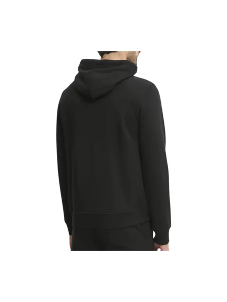 Bluza z kapturem Karl Lagerfeld z kapturem czarna