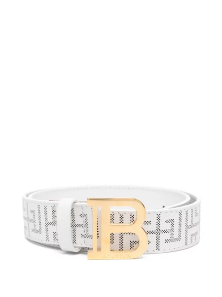 Pasek dziecięcy Balmain biały