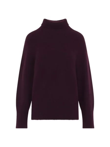 Pulover Giorgio Armani din cașmir violet