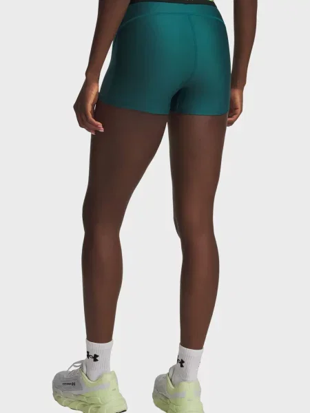 Спортивные шорты Under Armour с сеткой зеленые