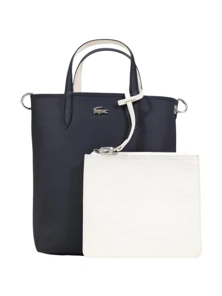 Geantă shopper Lacoste negru