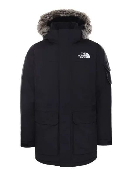 Kurtka turystyczna zimowa The North Face M Recycled Mcmurdo Parka czarna