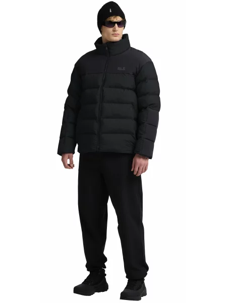 Пуховик Jack Wolfskin серый