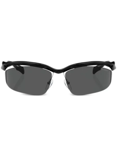 Ochelari de soare Prada Eyewear cu imprimeu geometric negru