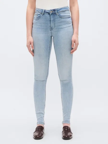 Vero Moda Tall Jeans VMFLASH deschis albastru
