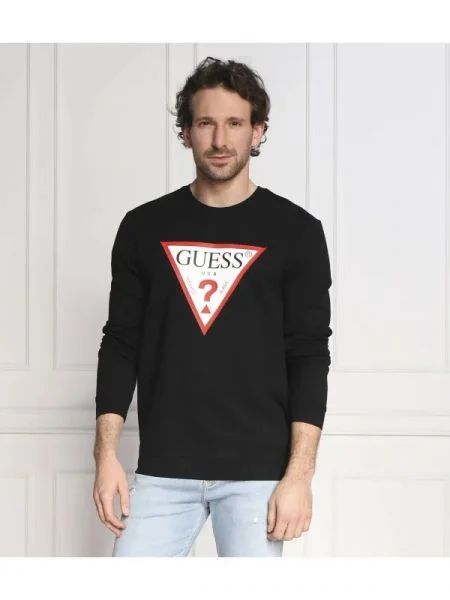 GUESS Hanorac audley negru
