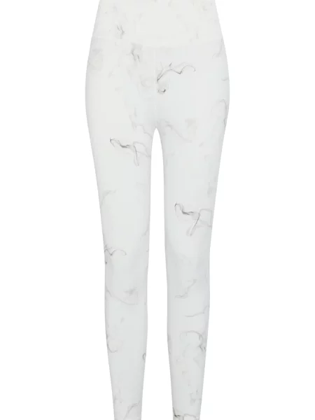 Born Pantaloni sport Helio gri metalic / murdar alb