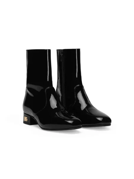 Buty do kostki dziecięce Dolce And Gabbana czarne