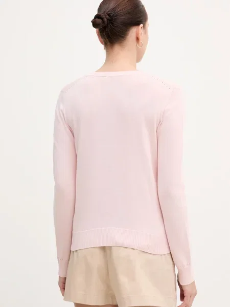 Lacoste pulóver rózsaszín