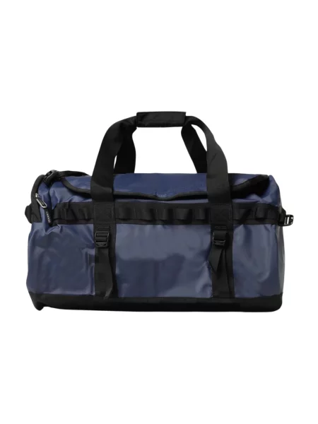 Torba podróżna The North Face Base Camp Duffel M 71 l summit navy/black/npf niebieska