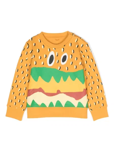 Sweter dziecięcy Stella Mccartney pomarańczowy