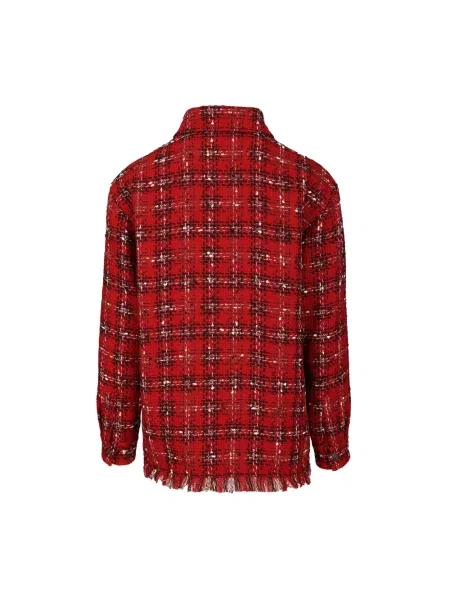 Koszula Amiri tweedowa czerwona